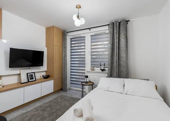 Lublanska Modern Studio Apartament Kraków
