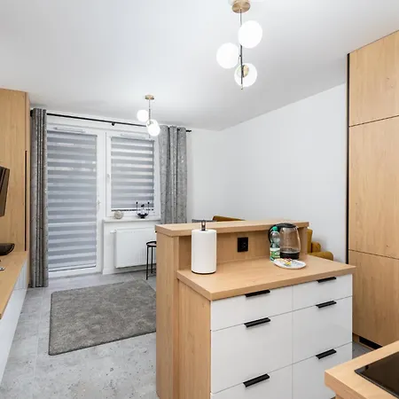 Lublanska Modern Studio Lägenhet Kraków